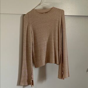 Elegant Tan Women's Top
